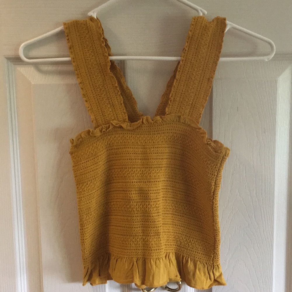 Yellow tank